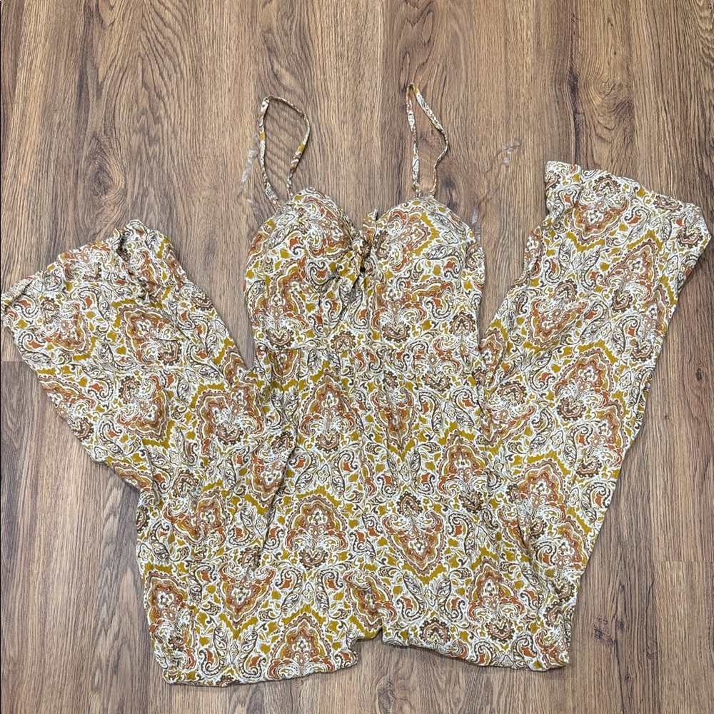 Women's Paisley Print jumpsuit